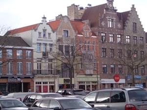 Zicht op de Grote Markt