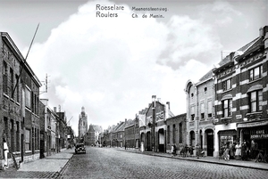 Roeselare,Menesteenweg,1930-40