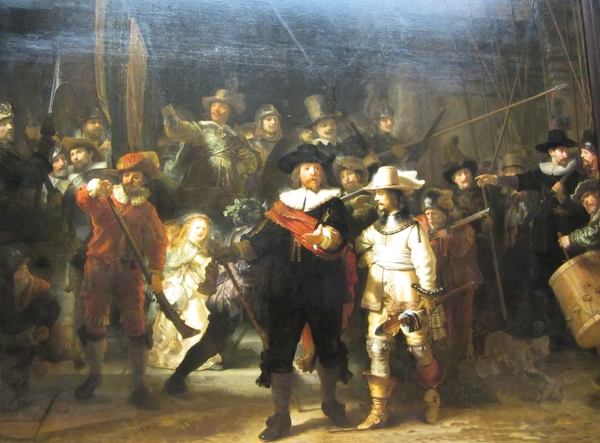 De nachtwacht in het Rijksmuseum