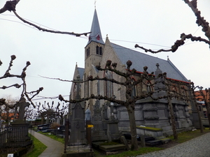 28-kerk van Koolskerke waar de rustpost was..