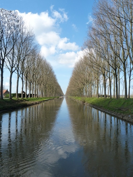 51-Afleidingskanaal van de Leie in Damm-Moerkerke