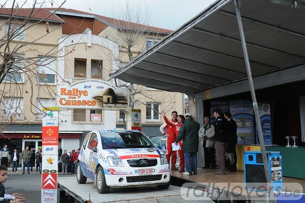 rally des causses 2010