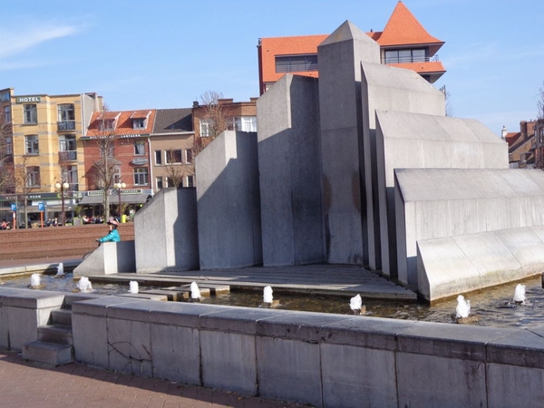 Fontein op de Markt