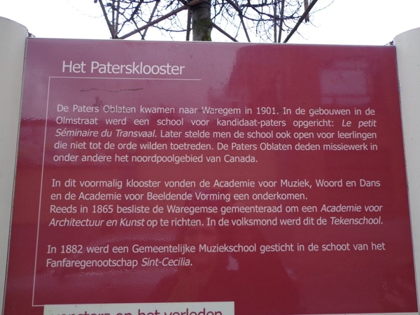 Het Patersklooster...