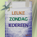Leuke zondag