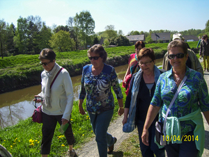 Wandeling langs Rijmenampad - 10 april 2014