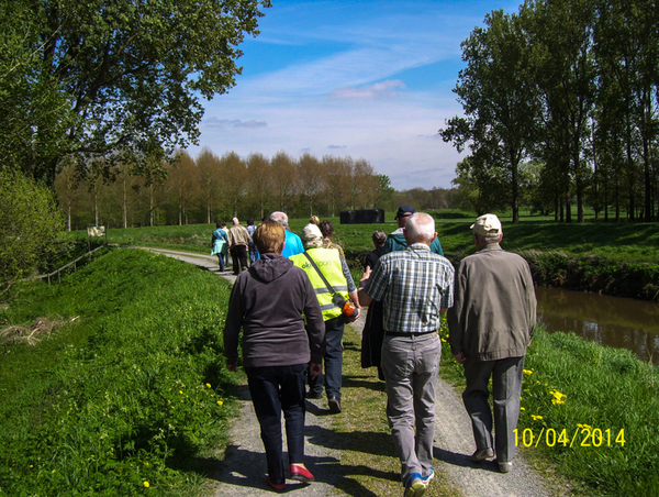 Wandeling langs Rijmenampad - 10 april 2014