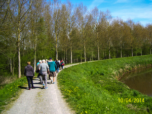 Wandeling langs Rijmenampad - 10 april 2014