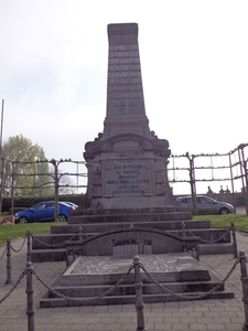 Oorlogsmonument voor het kerkhof