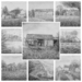 Collage schetsen Gill� Port-Villez, 1918