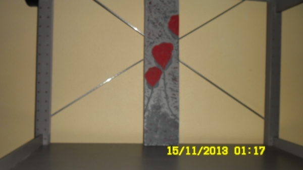 eerste poging schilderen