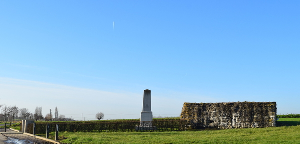 LANGEMARK-Gedenkzuil 34 th. Britisch Division-WO1