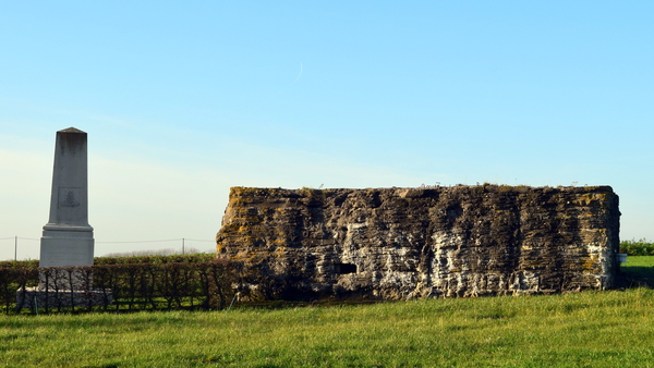 LANGEMARK-Gedenkzuil 34 th. Britisch Division-WO1