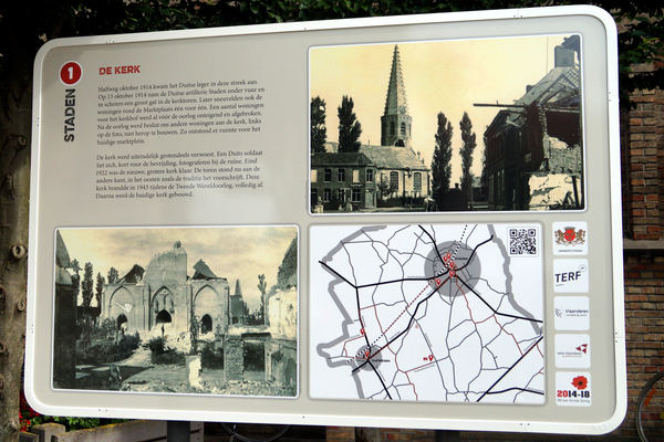 STADEN-Oorlogsmonument-Markt-