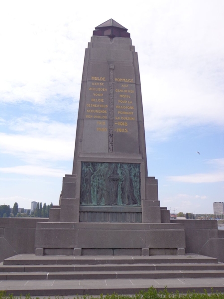 Oorlogsmonument aan het Loodswezen