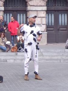 Toeterman op de Grote Markt :)