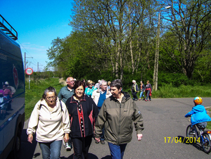 Wandeling naar Slachthuis - 17 april 2014