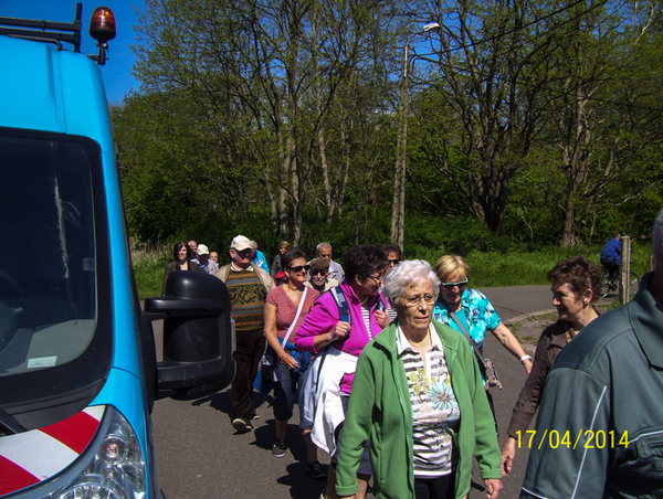 Wandeling naar Slachthuis - 17 april 2014