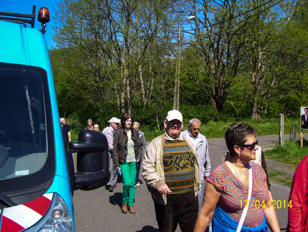 Wandeling naar Slachthuis - 17 april 2014