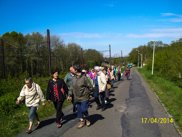 Wandeling naar Slachthuis - 17 april 2014