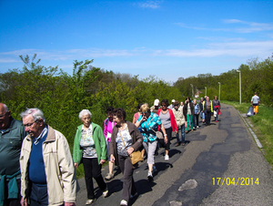 Wandeling naar Slachthuis - 17 april 2014