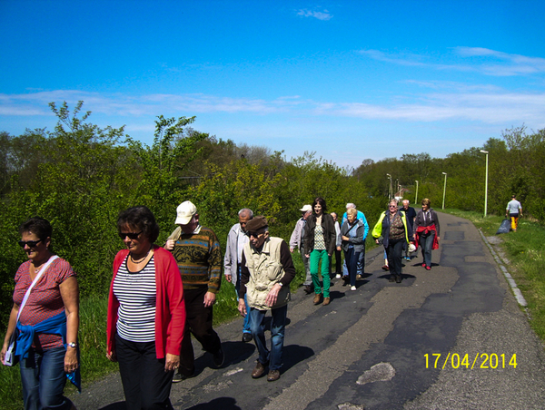 Wandeling naar Slachthuis  - 17 april 2014