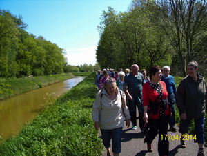 Wandeling naar Slachthuis  - 17 april 2014