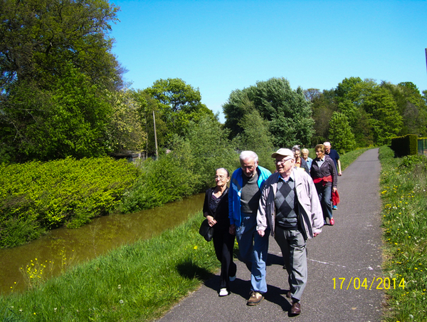 Wandeling naar Slachthuis  - 17 april 2014