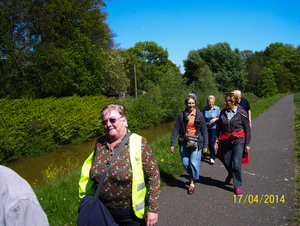 Wandeling naar Slachthuis  - 17 april 2014