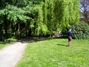 Wandeling naar Slachthuis  - 17 april 2014