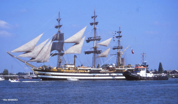 'AMERIGO VESPUCCI' Volschip italiaans 1931  20100710-13 (9)