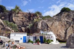 444  Nerja strand Calahonda en stadje