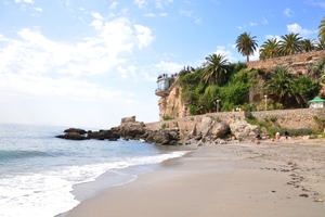 446  Nerja strand Calahonda en stadje