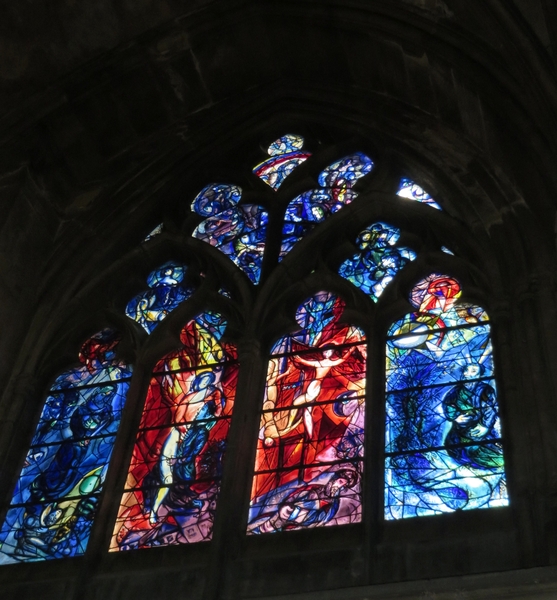 Glasraam van Marc Chagall