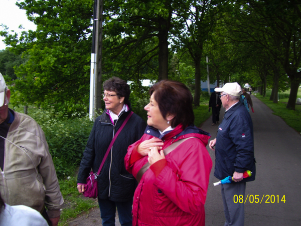 Wandeling naar Papenhofke - 8 mei 2014