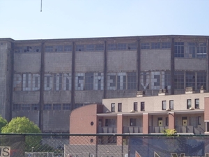 Oude gebouwen en nieuwe appartementen