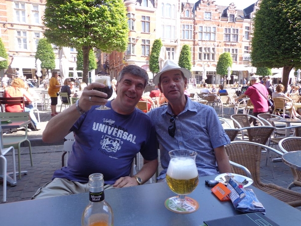 Afsluiter met een vriend uit het Leuvense :)