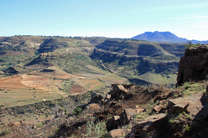 NOG HET LANDSCHAP IN LESOTHO (14)