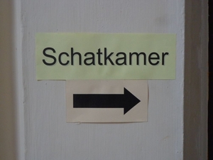 Naar de schatkamer :)