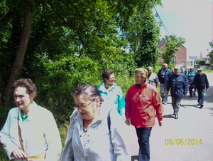 Wandeling naar Midzeelhoeve - 5 juni 2014