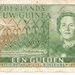 Nederlands Nieuw Guinea 1954 1 Gulden a