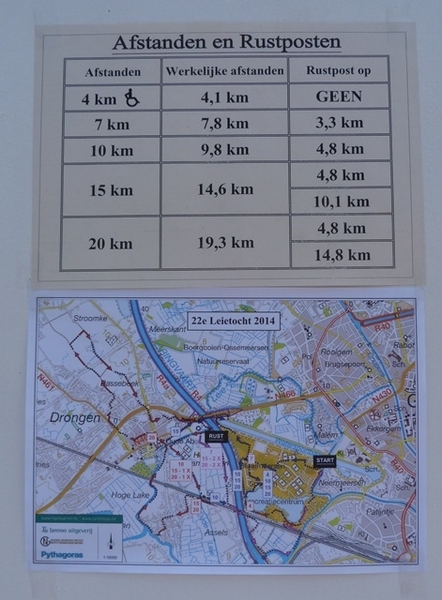 06-Wandelplan en afstanden-Leiewandeling