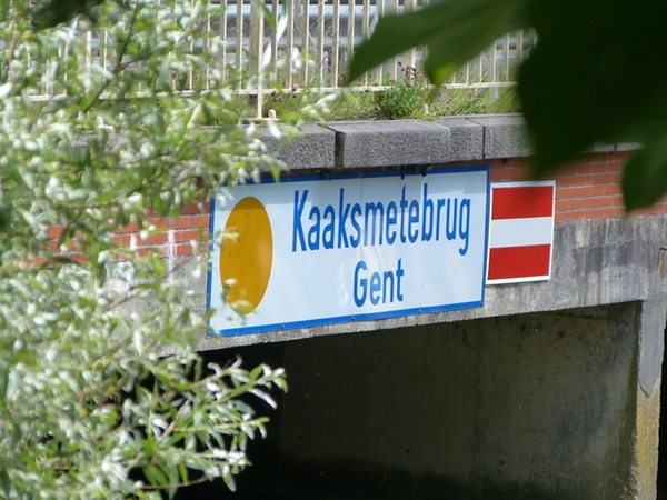 18-Kaaksmetebrug over Leiearm van Drongen