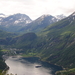 Zicht op Geiranger