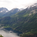 Zicht op Geiranger