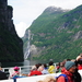 Met boot op de Geirangerfjord naar Hellesylt