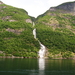 Met boot op de Geirangerfjord naar Hellesylt