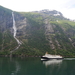 Met boot op de Geirangerfjord naar Hellesylt