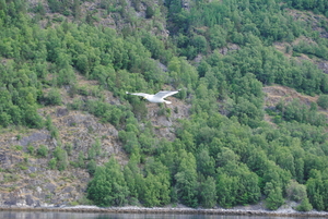 Met boot op de Geirangerfjord naar Hellesylt