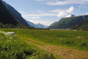 Zicht vanaf Norsk Bremuseum